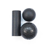 Health Fitness Massage Ball Medicine Yoga Myofascial Release Fascia Body Pilates Gym Sport Ball Massager Roller 1Set Tool S17