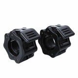 2pc 25mm Exercise Barbell Collar Lock Dumbell Clips Clamp Weight lifting Bar Gym Dumbbell Fitness Body Building