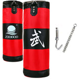 100cm Training Fitness MMA Fighter Boxing Bag Hook Hanging Bag Sport Sand Punch Punching Bag Sandbag Saco Boxeo