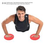 2 Pcs/Set SPORT Gliding Discs Core Sliders Dual Sided Gliding Discs Use On Carpet Or Hardwood Floors For Core Training