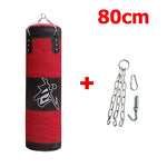 60/80/100/120cm Sandbag Thickened Canvas Punching Bag Sports Training Empty Boxing Bags