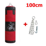 60/80/100/120cm Sandbag Thickened Canvas Punching Bag Sports Training Empty Boxing Bags