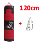 60/80/100/120cm Sandbag Thickened Canvas Punching Bag Sports Training Empty Boxing Bags