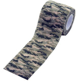 5m*5cm Outdoor Hunting Camo Stretch Bandage Shooting Cycling Tape for Gun Camo Wrap Rifle/Gun Hunting Camouflage Stealth Taps
