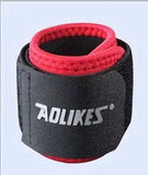 AOLIKES 2Pcs/Lot Wrist band Men For Gym Powerlifting Wrist Support Wraps Straps Protector Wristwraps Sports Fitness Wristband