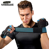 Men Women Dumbbell Weight Lifting Gloves Gym Half Finger Fitness Wrist Wrap Sport Gloves Fingerless Cycling Gloves Protect Wrist