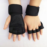 Gym Fitness Gloves Women Exercise Tactical Glove Palm Protector Silicone Sports Dumble Fitness Gloves in Weightlifting Gloves