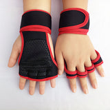 Gym Fitness Gloves Women Exercise Tactical Glove Palm Protector Silicone Sports Dumble Fitness Gloves in Weightlifting Gloves