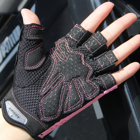 Gym Fitness Gloves Men Women Exercise Breathable Sports Weight-lifting Gloves Half Finger Training Bodybuilding Gloves