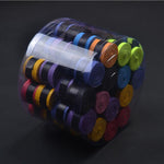 60pcs Tennis Racket Overgrips Anti-skid Sweat Absorbed Wrap Taps Badminton Racquet Grips Fishing Rod Grips Sweatband