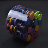 60pcs Tennis Racket Overgrips Anti-skid Sweat Absorbed Wrap Taps Badminton Racquet Grips Fishing Rod Grips Sweatband