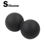 Lacrosse Ball Silicone Peanut Fascia Massage Balls Fitness Relax Gym Training Body Pain Relief Hockey Ball