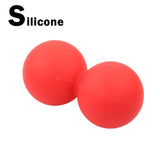 Lacrosse Ball Silicone Peanut Fascia Massage Balls Fitness Relax Gym Training Body Pain Relief Hockey Ball