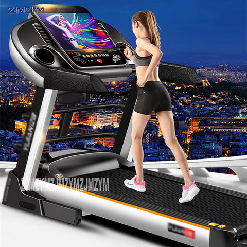 9009D multi-function home treadmill 15.6 inch color screen Wifi version of super quiet folding electric treadmill gym equipment