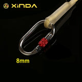 XINDA Escalada Paracord Rock Climbing Outdoor Hiking Safety Rope 6 8 10mm Diameter High Strength Fire prevention Equipment