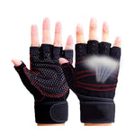 M-XL Gym Gloves Heavyweight Sports Exercise Weight Lifting Gloves Body Building Training Sport Fitness Gloves