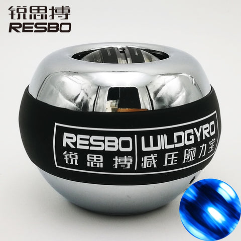 10000+ RPM Power Wrist Ball Metal Forearm Muscle Training Pressure Relieve Fitness Gyroscope Exerciser Force strengthen Ball T