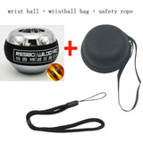 10000+ RPM Power Wrist Ball Metal Forearm Muscle Training Pressure Relieve Fitness Gyroscope Exerciser Force strengthen Ball T