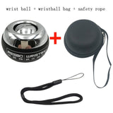 10000+ RPM Power Wrist Ball Metal Forearm Muscle Training Pressure Relieve Fitness Gyroscope Exerciser Force strengthen Ball T