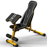 Multifunctional Home Supine Board AB Lounge Press Bench Dumbbell Stool Sit-ups Fitness Equipment