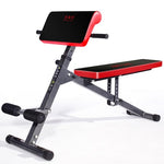 Weight Bench Gym Roman Chair Foldable Adjustable Sit Up Abdominal Bench Ab Exercise Bench