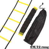 Durable 9 rung 16.5 Feet 5M Agility Ladder for Soccer and Football Speed Training With Carry Bag Fitness Equipment ladders