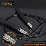 Procircle Fitness Self-locking Jump Rope High Speed Bearing Skipping 3M Adjustable Ropes With Free Carry Bag