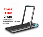 Electric Treadmill Remote Control Mini Running Fitness Treadmill A90 40cm Width Belt With/Without Bluetooth Speaker Function