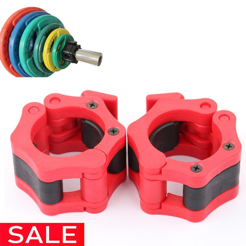 2" Barbell Collar Lock Clips Clamp Weight lifting Bar Gym Fitness Dumbbell Buckle 50MM