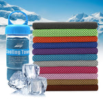 New Sport Cooling Towel With Towel Bottle Utility Enduring Instant Ice Towel Heat Relief Reusable Cool and Cold towel