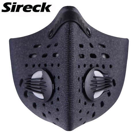 Sireck Activated Carbon Bike Cycling Mask Anti-dust Windproof Training Mask Sport Facemask Ski Running Neoprene Mask With Filter