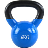 6KG Coated Kettlebells Suit For Unisex, Dumbbell Kettle Bell for Gym Fitness Strength Training, Household Kettle Bell