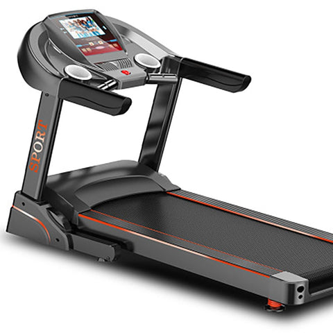 New screen treadmill family slimming small multi - functional folding super quiet gym equipment