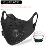 INBIKE Cycling Mask With Filter Training Mask Cover MTB Bike Breathable PM 2.5 Protection Mouth-Muffle Bicycle Masks Face Cover