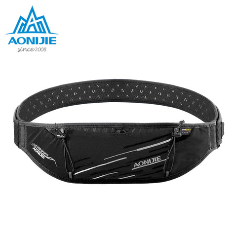 AONIJIE W952 Slim Running Waist Bag Belt Fanny Hydration Pack Water Bottle Holder For Travel Money Marathon Gym Workout Fitness