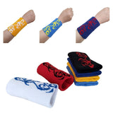 1pc New HOT Wristbands Sport Sweatband Hand Band Sweat Wrist Support Brace Wraps Guards For Gym Volleyball Basketball Sports