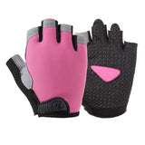 Summer men/women fitness gloves gym weightlifting cycling yoga bodybuilding training thin breathable non-slip half finger gloves