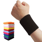 1pc Wristbands Sport Sweatband Hand Band Sweat Wrist Support Brace Wraps Guards For Gym Volleyball Basketball Tennis Sports Hot