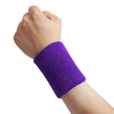 1pc Wristbands Sport Sweatband Hand Band Sweat Wrist Support Brace Wraps Guards For Gym Volleyball Basketball Tennis Sports Hot