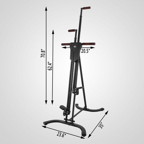 VEVOR Vertical Climber 440LBS Stepper Climbing Machine for Home Gym Exercise