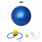 75CM 85CM Message Point Yoga Balls Fitness Gym Balance Fitball Exercise Pilates Workout Barbed Massage Ball with Free Air Pump