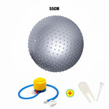 75CM 85CM Message Point Yoga Balls Fitness Gym Balance Fitball Exercise Pilates Workout Barbed Massage Ball with Free Air Pump