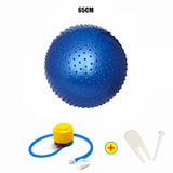 75CM 85CM Message Point Yoga Balls Fitness Gym Balance Fitball Exercise Pilates Workout Barbed Massage Ball with Free Air Pump