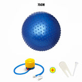 75CM 85CM Message Point Yoga Balls Fitness Gym Balance Fitball Exercise Pilates Workout Barbed Massage Ball with Free Air Pump