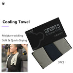 3pcs Microfiber cooling towel for workout sports yoga gym fitness exersise scarf lightweight neck cooler running swimming towels